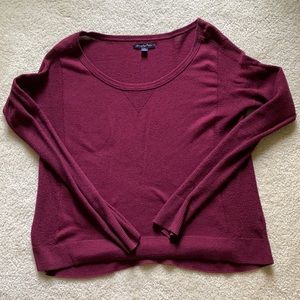 American Eagle Maroon Sweater